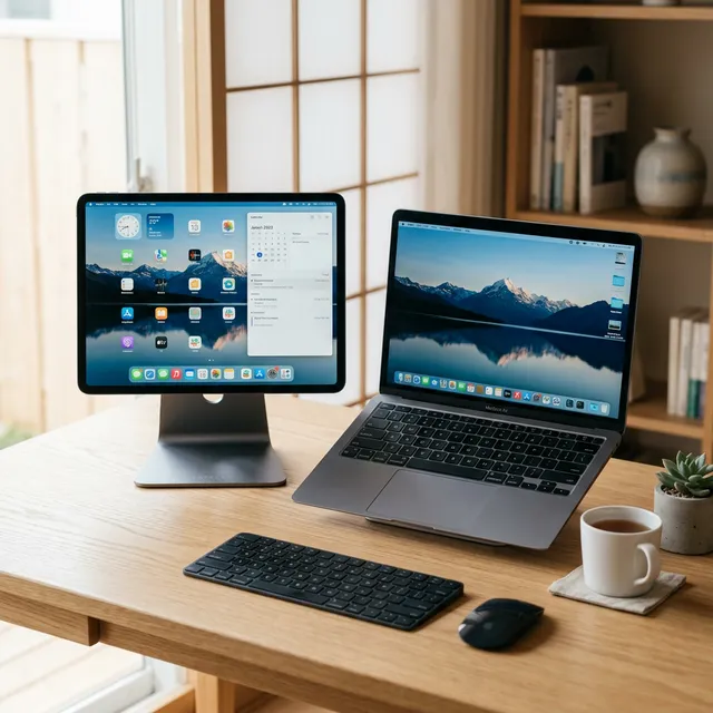 iPadを究極のサブモニターに変える、専用設計マグネットスタンド