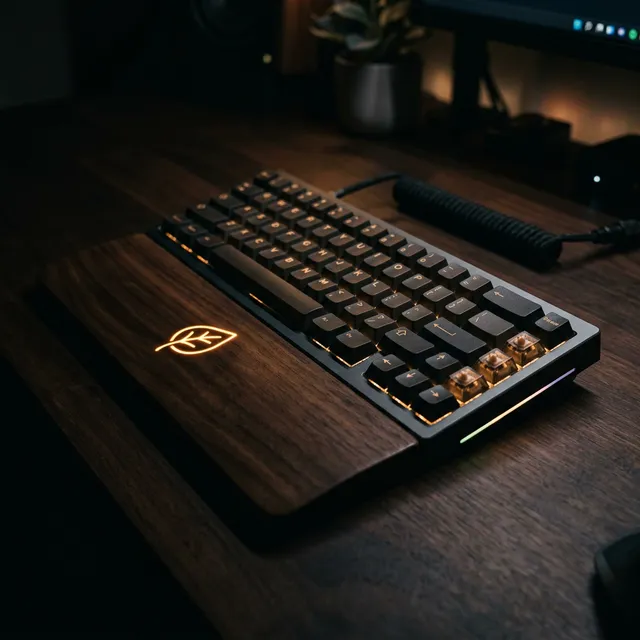 木の温もりが手首を救う！最高級ウォールナット無垢材「Faluber 木製リストレスト」のアイキャッチ画像