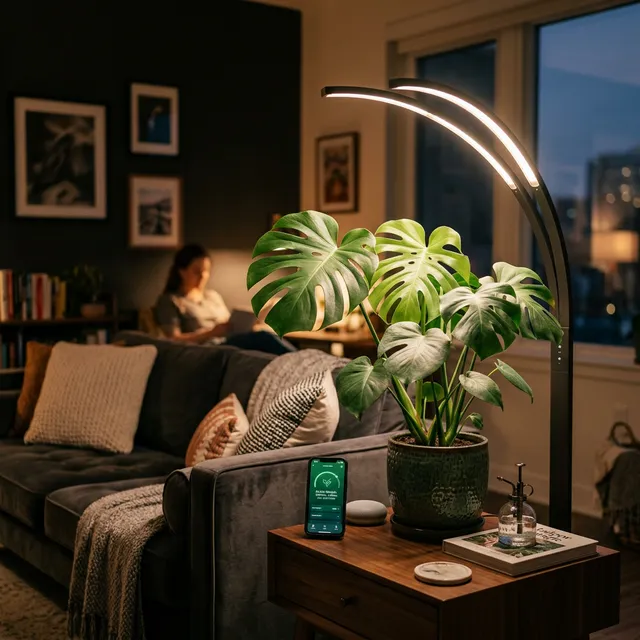 日照不足を劇的解消！太陽光レベルで植物が育つ育成ライトBRIM SOL 24W