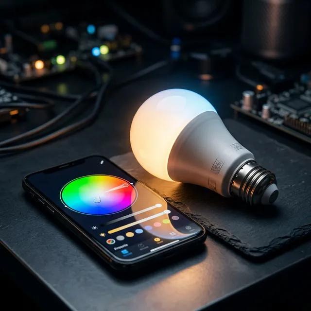 リモート会議の顔映りが劇的改善！調光・調色対応のスマート電球