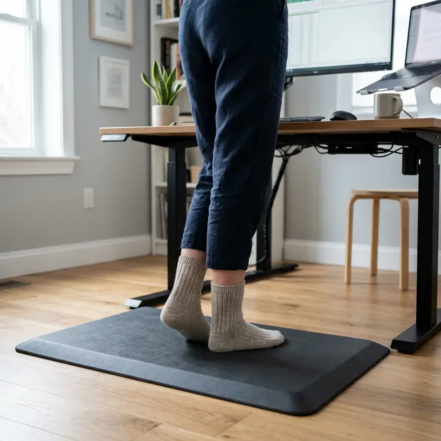 立ち仕事の足裏と腰の痛みを消し去る！魔法の「疲労軽減マット」