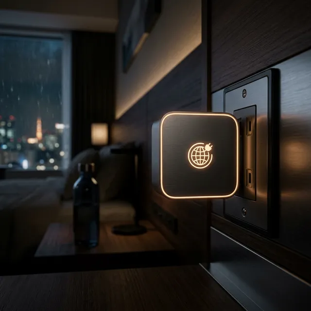 海外旅行の電源トラブルを1発解決！世界200カ国対応の変換プラグ