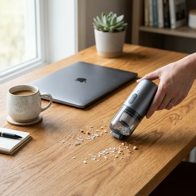 吹き飛ばしも吸引もこれ1台！4in1コードレスハンディクリーナーのアイキャッチ画像