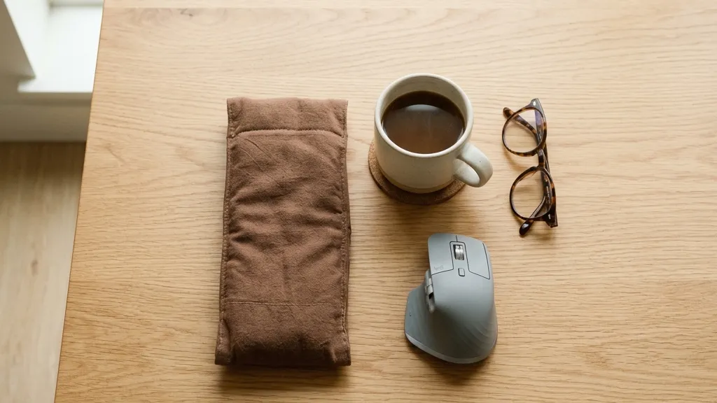 【PC作業の腰痛対策】高級チェアの前に試したい！レンジで完成する「あずきのチカラ どこでもベルト」