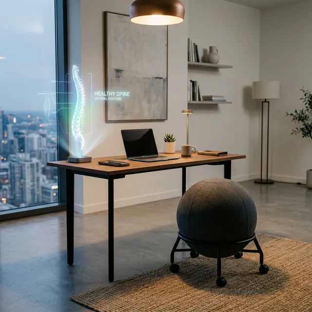 座るだけで体幹ケア！おしゃれすぎる「Vivora バランスボールチェア」のアイキャッチ画像