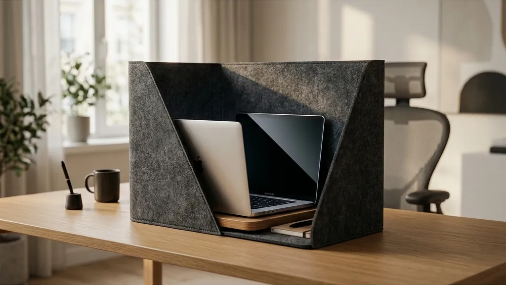 【自席が個室に】Web会議の騒音を防ぐNozuma卓上吸音パーテーション