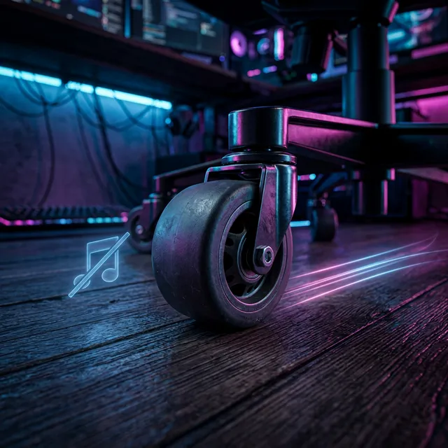 【床の傷とゴロゴロ音にさよなら】数千円でイスを無音化する「ウレタンキャスター」交換の魔法