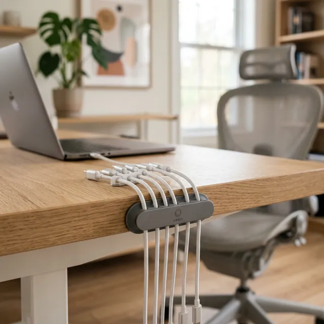 デスクの裏へ落ちるイライラに終止符！Ankerマグネット式ケーブルホルダーが神すぎるのアイキャッチ画像
