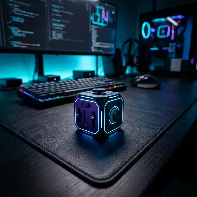 無意識のペン回しや貧乏ゆすりを止める！大人のための金属製フィジェットトイのアイキャッチ画像