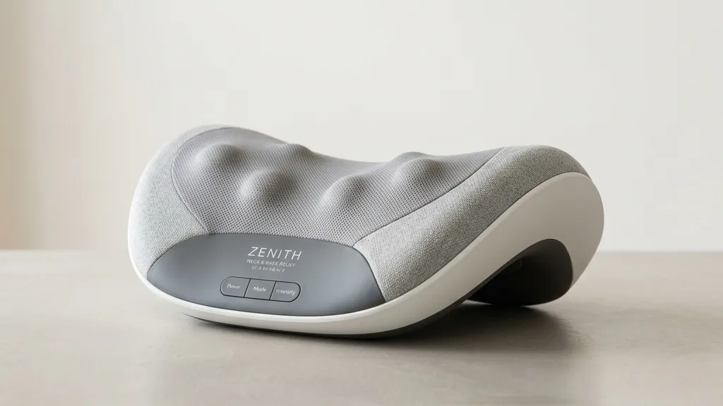 カチカチの首肩が自重で整う！昭和の究極アナログ指圧「中山式快癒器」のアイキャッチ画像