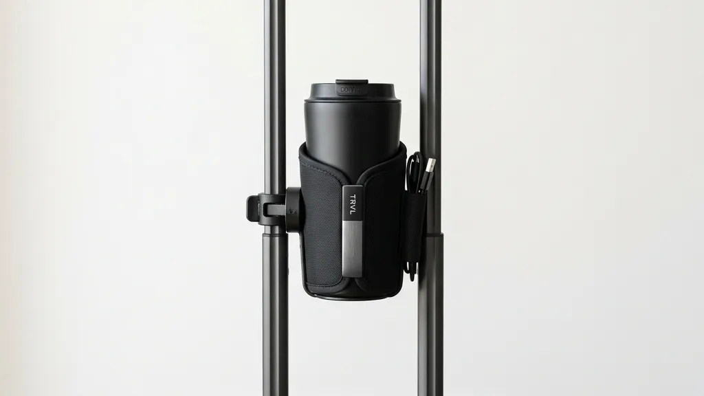 空港での両手塞がり問題を一掃！スーツケース拡張ドリンクホルダーのアイキャッチ画像