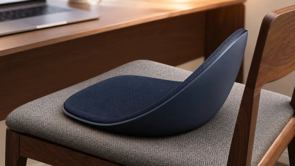 フカフカは逆効果。小柄な人の腰を支える「BackJoy メディコアリリーフ ミニ」