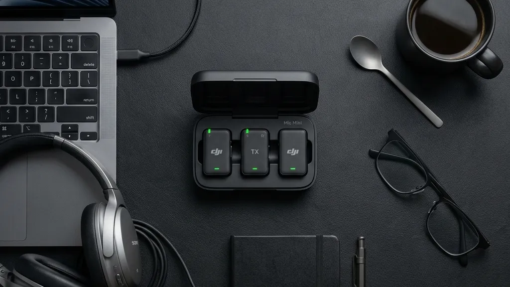 AI文字起こしの精度を一段引き上げる DJI Mic Mini ワイヤレスピンマイク