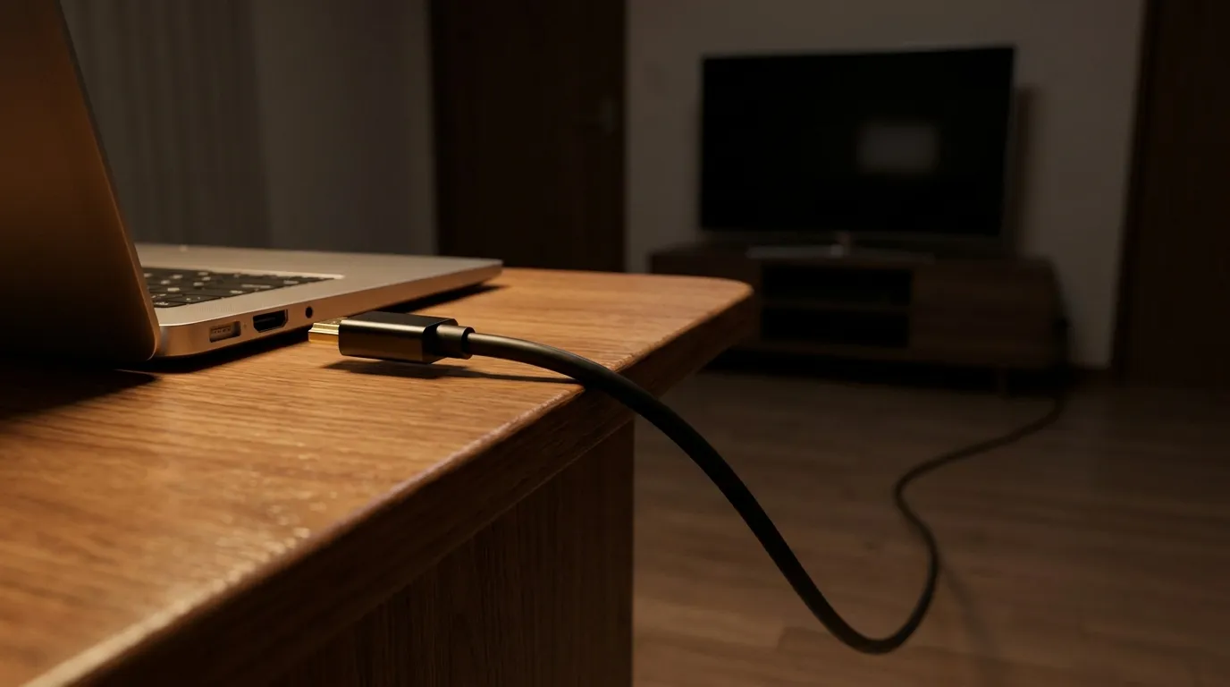 テレビまで届かないHDMIを、5mの1本で解決する。エレコムのハイスピードケーブル
