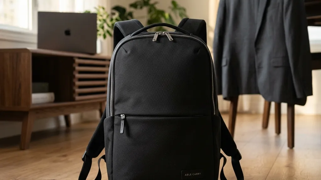 肩こりと型崩れを断つ通勤リュック「ABLE CARRY Daily Plus」