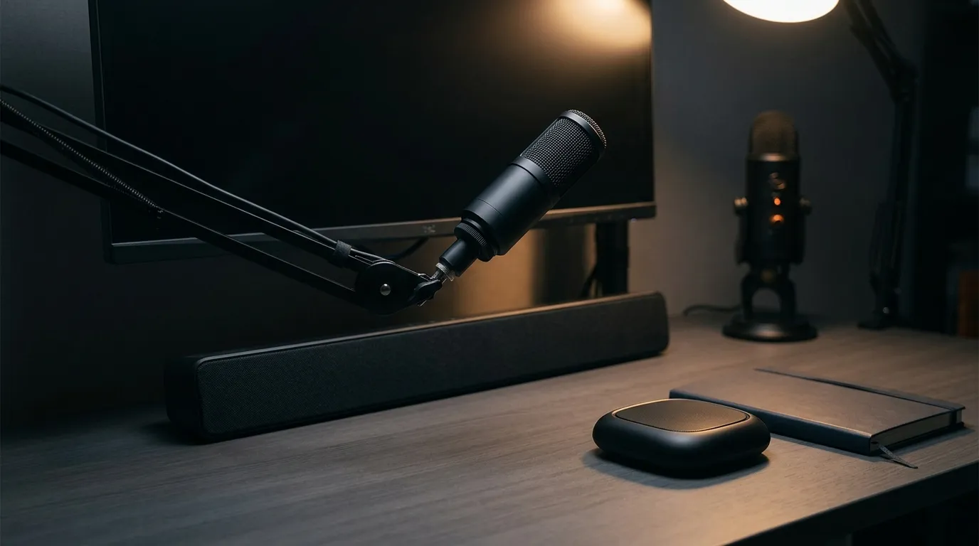 Amazonプライム感謝祭で狙いたいPCの音まわりグッズ5選｜USBマイク・スピーカーフォン・マイクアーム・PCスピーカー