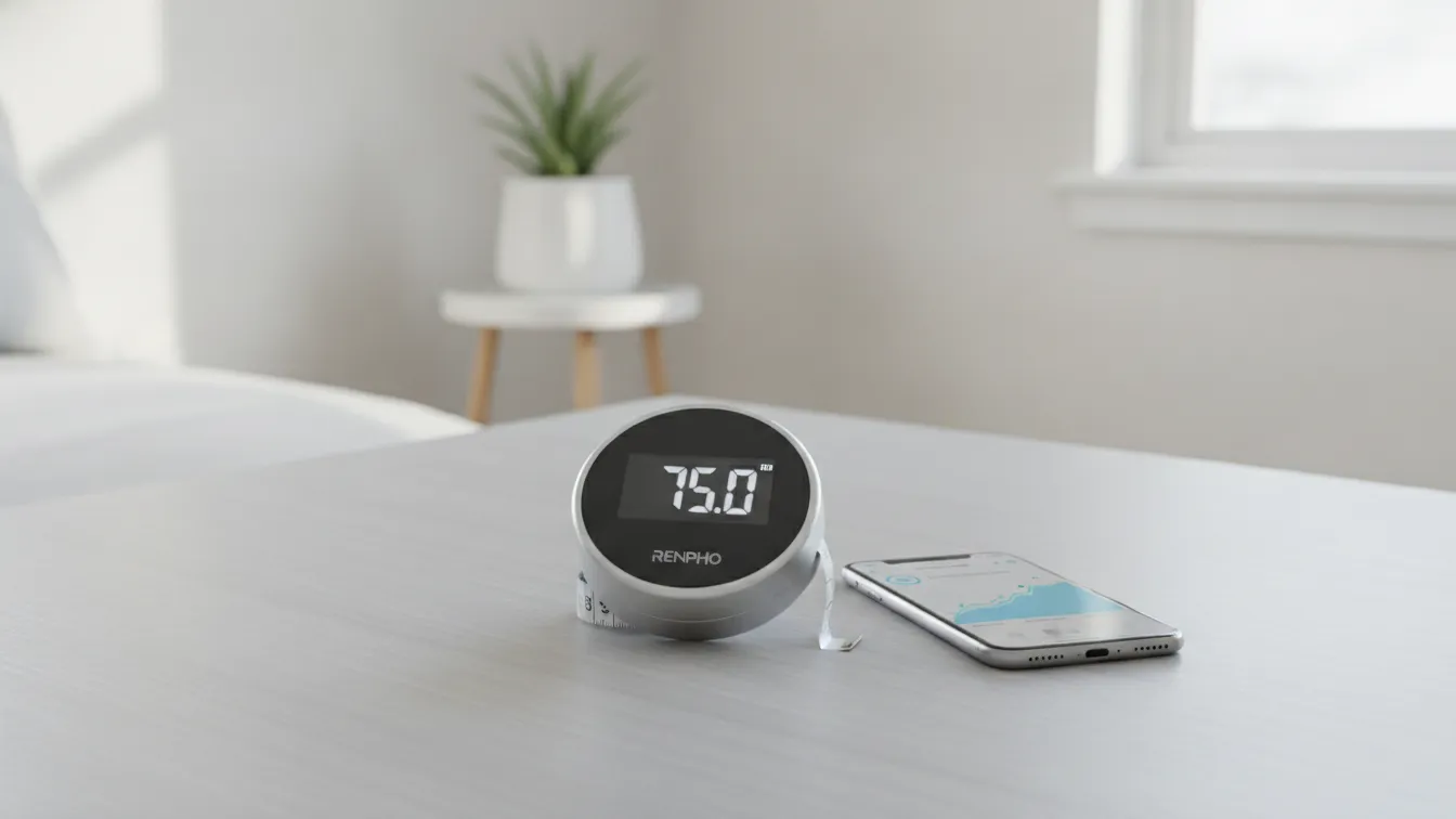 一人でウエストが測れる!スマホ連動の「スマートボディメジャー」