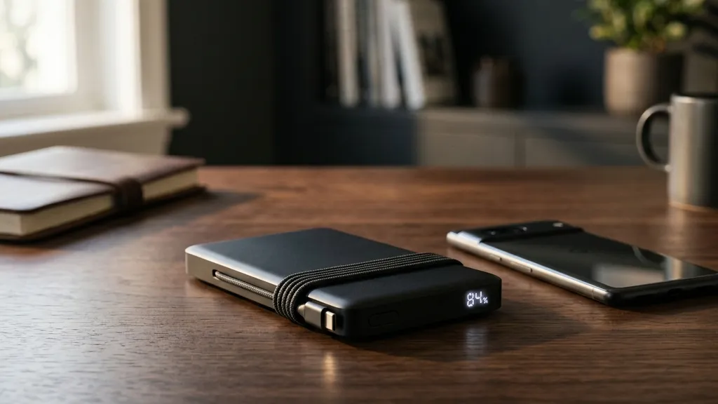 充電切れの不安が消える！薄さ16mmでケーブルも忘れないAnker 10000mAhモバイルバッテリー