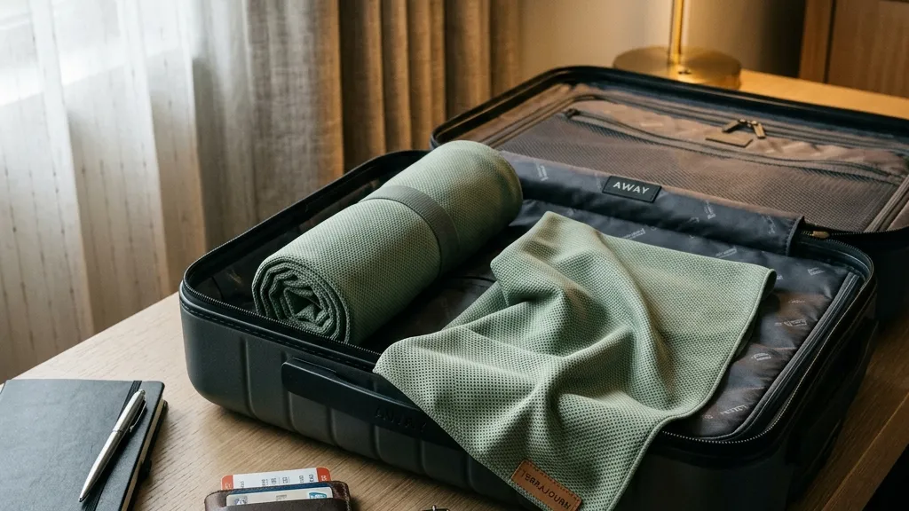 海外旅行帰路の「荷物がもう無理」を解く、PackTowl Personal 速乾トラベルタオル