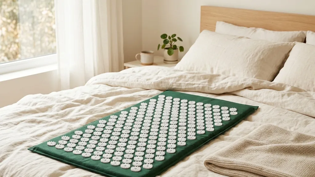 脳のノイズを強制シャットダウン。痛みの先にある瞑想「シャクティマット」で不眠を断ち切るのアイキャッチ画像