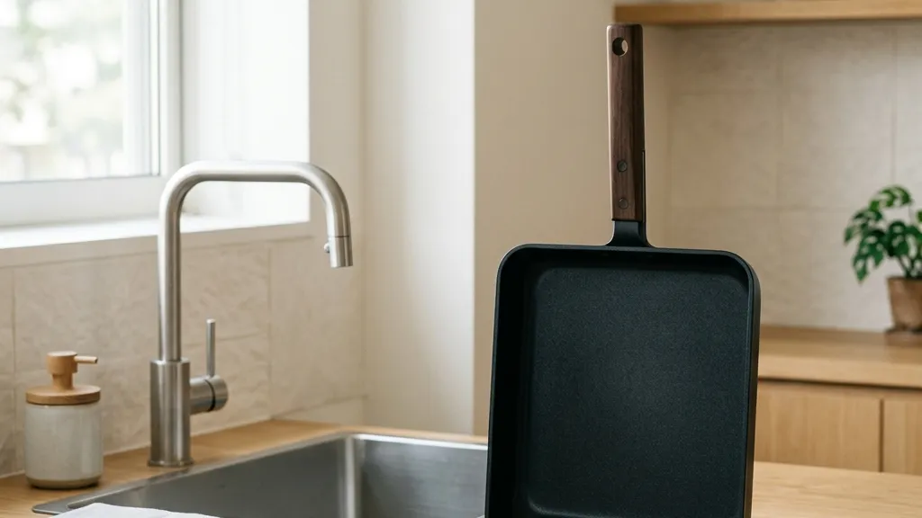 狭いシンクの救世主。四角いフライパン「sutto（スット）」で自炊のストレスがゼロになる理由のアイキャッチ画像