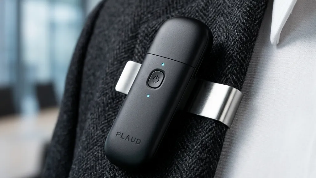 「議事録、終わる気がしない」を物理で消す。首から下げるAIボイスレコーダーPlaud NotePin Sという選択
