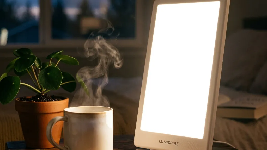 無気力な朝に。12000lux光療法ライトで体内時計をリセット