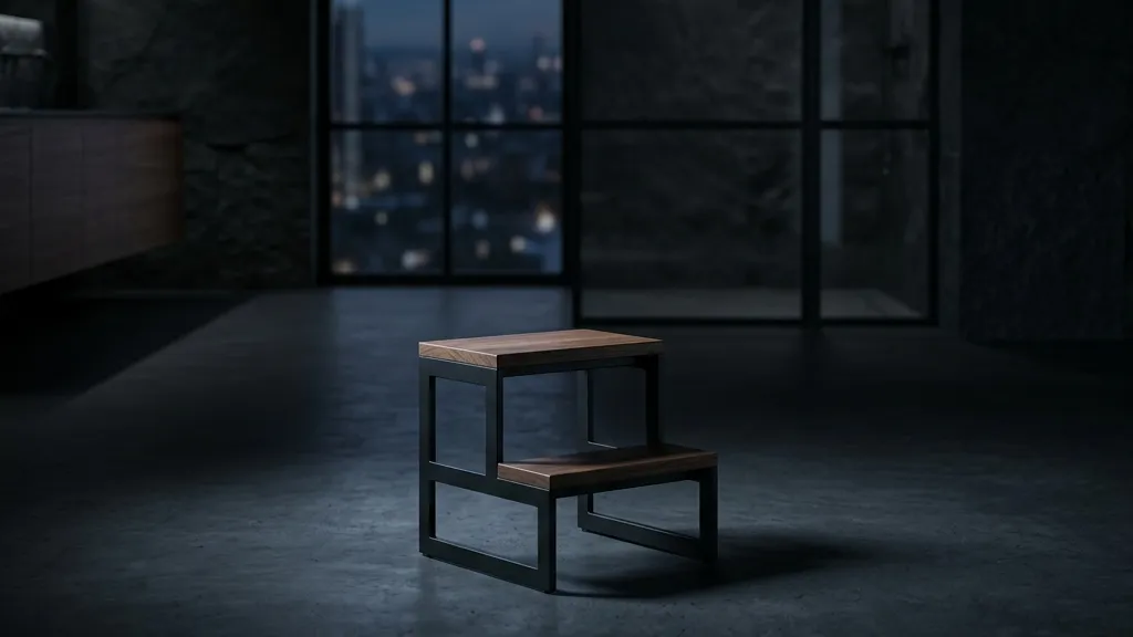 【トイレスマホ30分を物理的に終わらせる】山崎実業tower踏み台が作る「前傾姿勢」の絶妙効果のアイキャッチ画像