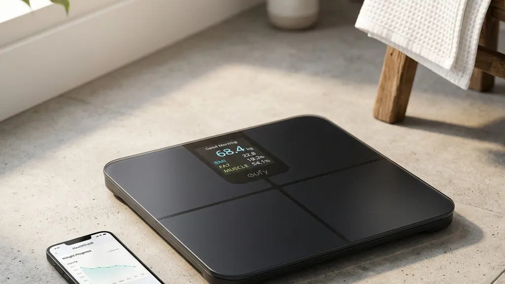 「乗るだけ」で全自動記録。Eufy Smart Scale P3 で挫折しない体重管理